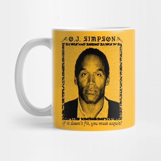 O.J. Simpson Retro Styled Design by DankFutura